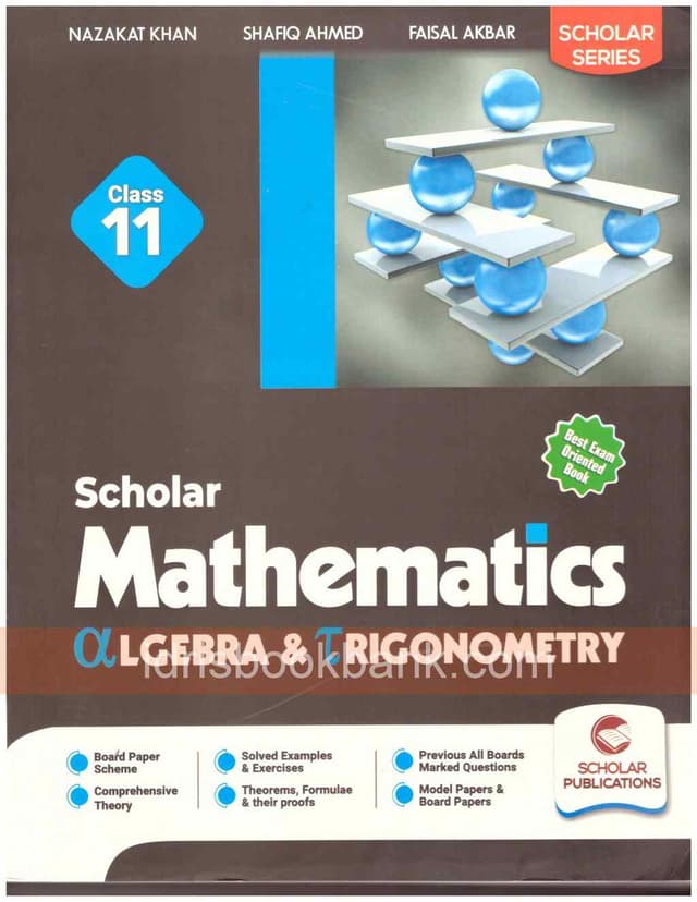 SCHOLAR SERIES KEY TO MATHEMATICS 11
