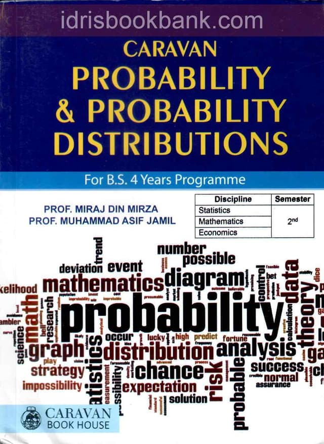 CARAVAN PROBABILITY & PROBABILITY DISTRIBUTIONS FOR BS 4 YEARS PROGRAMME