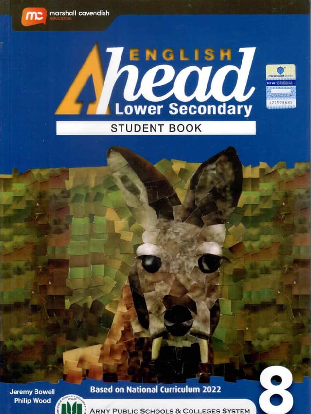 APS ENGLISH AHEAD LOWER SECONDARY STUDENT BOOK 8