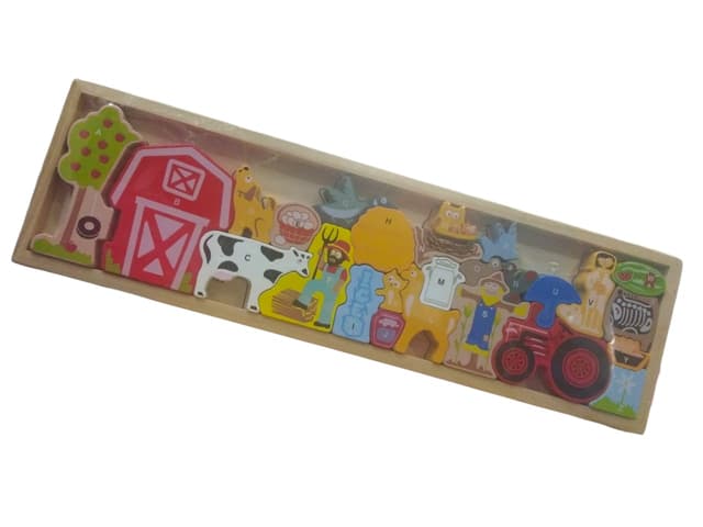 WOODEN TRAFFIC PUZZLE NO ST4250