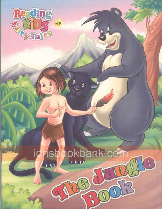 READING KIDS FAIRY TALES THE JUNGLE BOOK