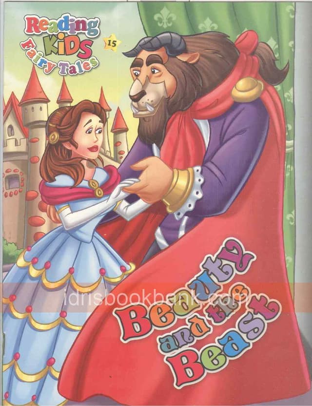 READING KIDS FAIRY TALES BEAUTY AND THE BEAST