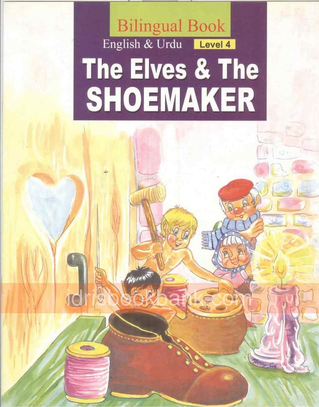BILINGUAL BOOK THE ELVES & THE SHOEMAKER (LEVEL 4)