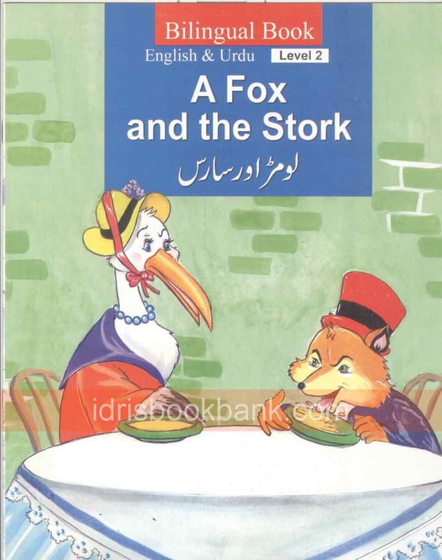 BILINGUAL BOOK A FOX AND THE STORK (LEVEL 2)