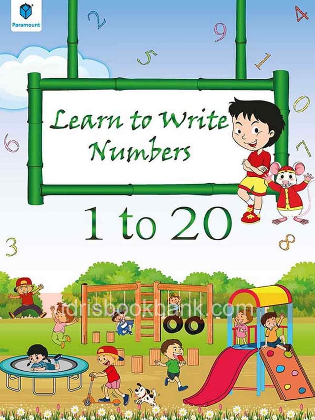 PARAMOUNT LEARN TO WRITE NUMBER 1 TO 20