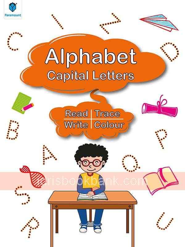 ALPHABET CAPITAL LETTERS READ TRACE WITH COLOUR