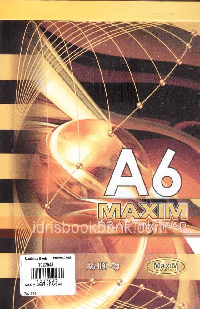 MAXIM DRAFTING PAD A6