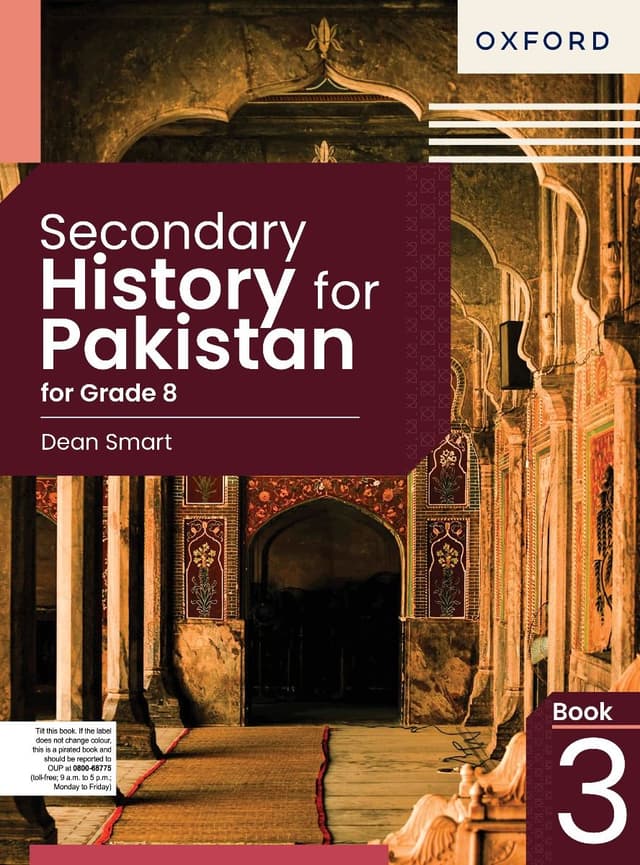 OXFORD SECONDARY HISTORY FOR PAKISTAN GRADE 8 BOOK 3
