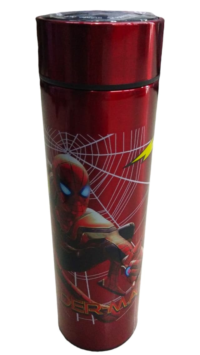 WATER BOTTEL WITH TEMPERATURE RED SSS1491