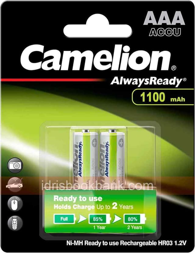 CAMELION ALWAYSREADY 1100MAH AAA