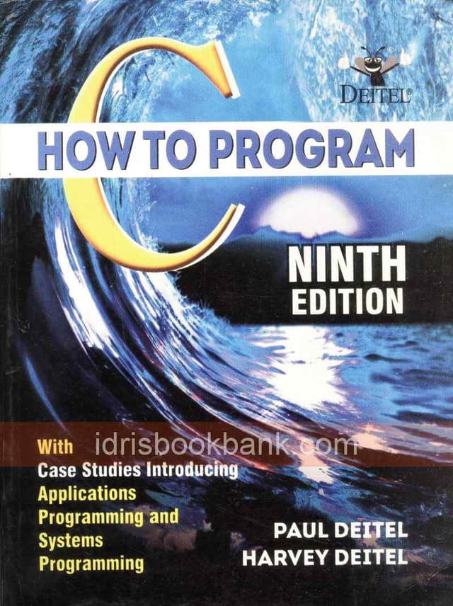 HOW TO PROGRAM C 9ED
