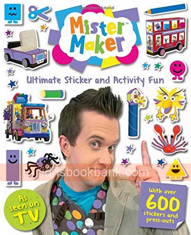 MISTAR MAKER STICKER AND ACTIVITY BOOK