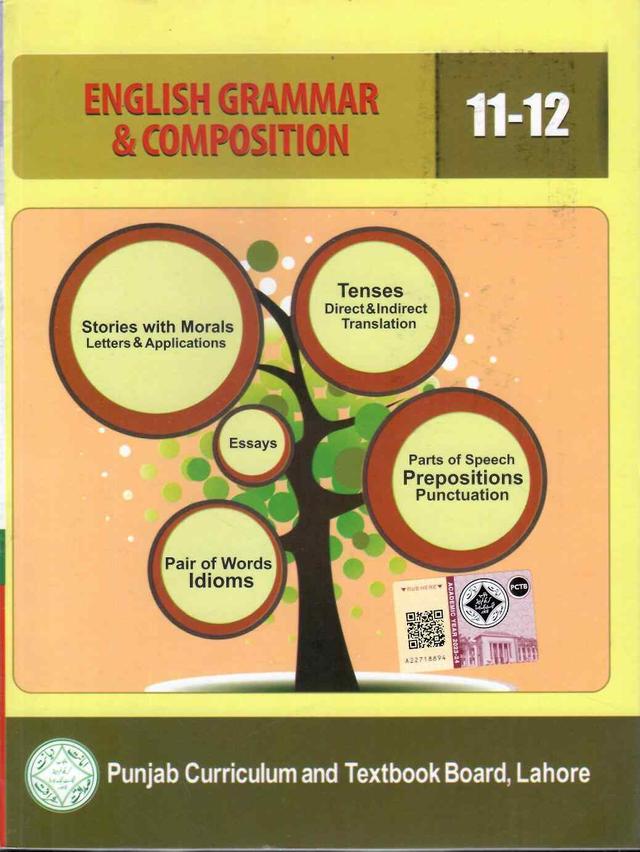 PTB ENGLISH GRAMMAR & COMPOSITION 11-12