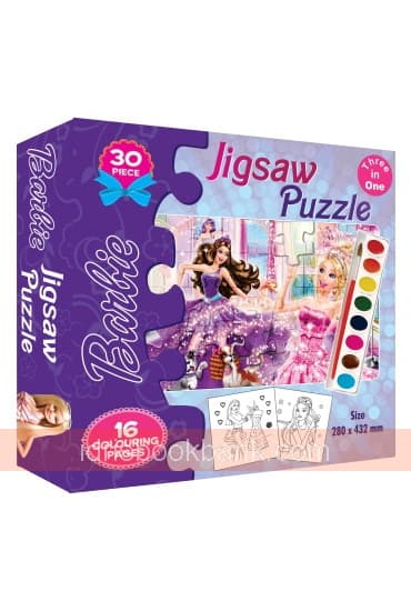 JIGSAW PUZZLE (3 IN 1) BARBIE