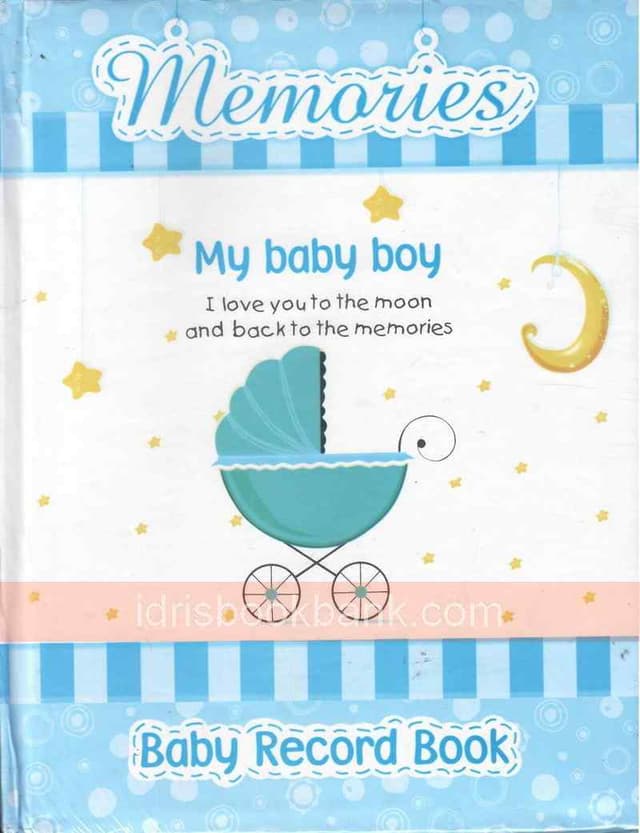 MEMORIES MY BABY BOY RECORD BOOK