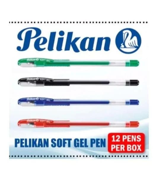 PELIKAN SOFT GEL PEN 0.7MM RED