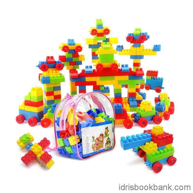 BUILDING BLOCKS SET 130 PCS