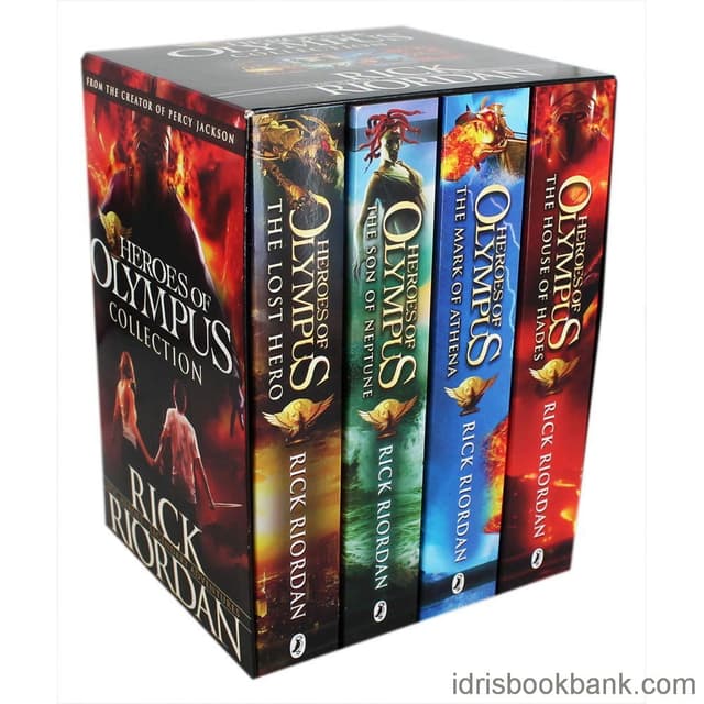 HEROES OF OLYMPUS COLLECTION SET 4 BOOKS