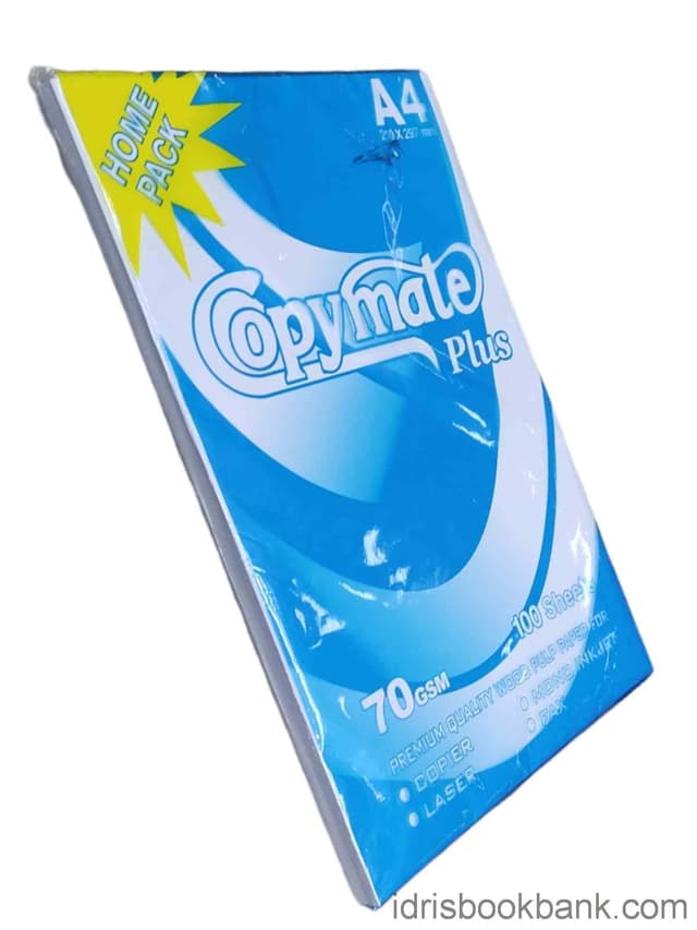PAPER REAM COPYMATE HOME PACK A4 70 GRAM 100 SHEETS