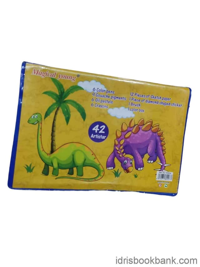 COLOURING KIT 42 PCS MINI PACK