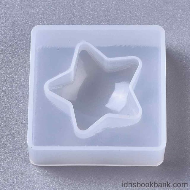 SILICON MOULD STAR SHAPE NO D68