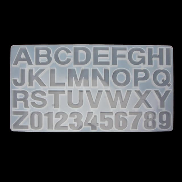 SILICON MOULD ALPHABETS SHAPE NO E2