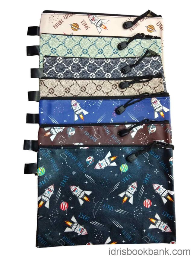 PENCIL POUCH ZIPPER BAG SIZE A5