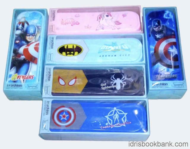 PENCIL POUCH FASHION CREATIVE MIX CARTOON CHARACTER