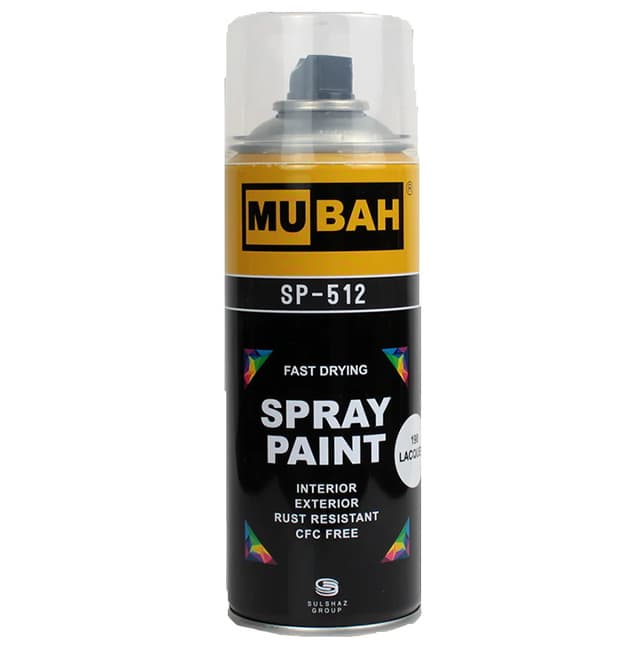 MUBAH SPRAY PAINT SILVER