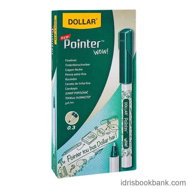DOLLAR NEW POINTER WOW GREEN