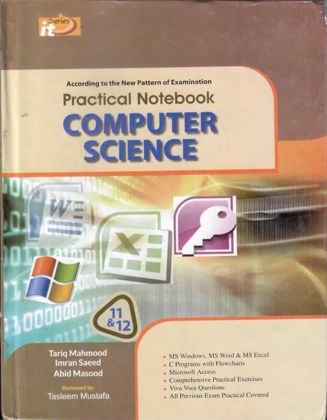 IT SERIES PC COMPUTER SCIENCE ICS 11 12