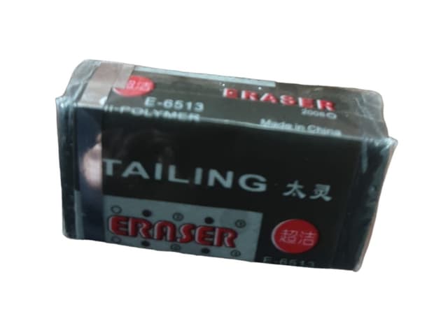 ERASER BLACK HI POLYMER NO 6513