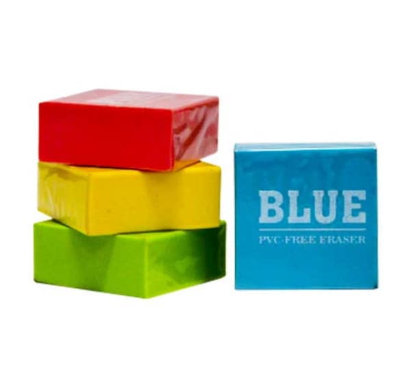 YALONG ERASER DIFFERENT COLOURS SQUARE SHAPE NO YL191516-1