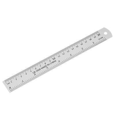 STAINLESS STEEL RULER 20CM PRECISE DESIGN NOCB 1020