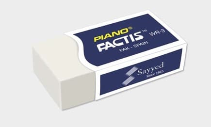 PIANO FACTIS ERASER NON TOXIC & SAFE TO USE NO WR3