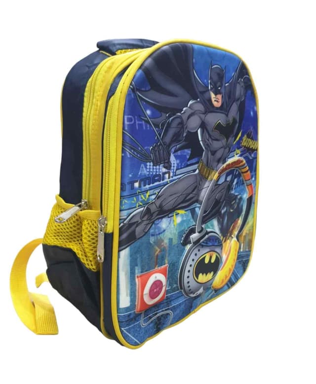 CARTOON CHARACTER BAG THREE ZIPS & 3 PCS SET