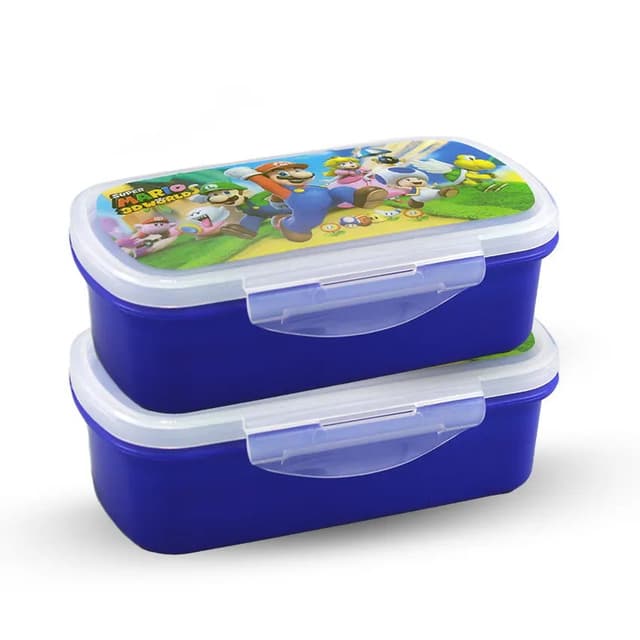 APOLLO BENTO LUNCH BOX HOUSE WARE DOUBLE PORTION