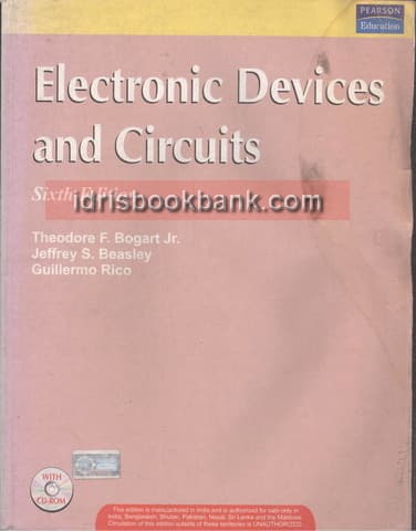 ELECTRONIC DEVICES AND CIRCUITS 6E CD