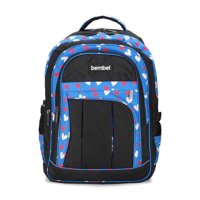 BEMBEL SCHOOL BAG HEARTS NO 100216