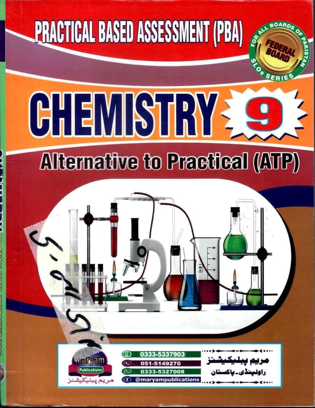MARYAM ALTERNATIVE TO PRACTICAL ATP CHEMISTRY 9 FB