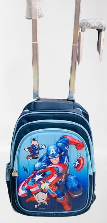 TROLLEY BAG 2 WHEELS CARTOON CHARACTER 18 INCH