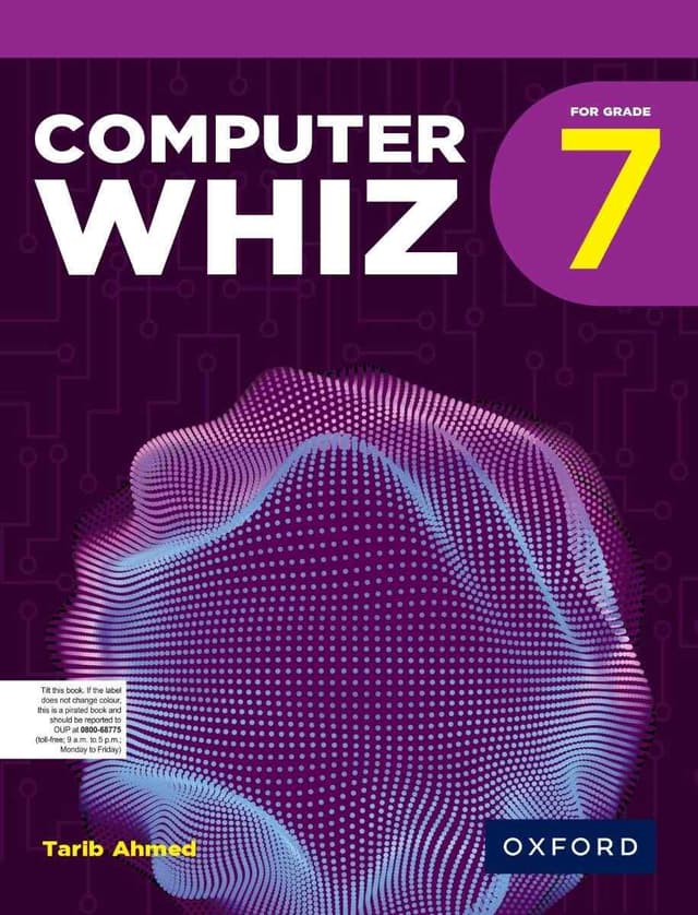 OXFORD COMPUTER WHIZ BOOK 7