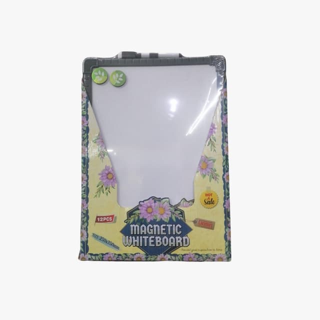 MAGNETIC WHITE BOARD SIZE 350X350MM NO JL 113