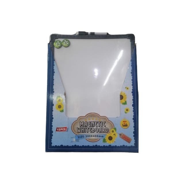 MAGNETIC WHITE BOARD SIZE 300X400MM NO JL 114