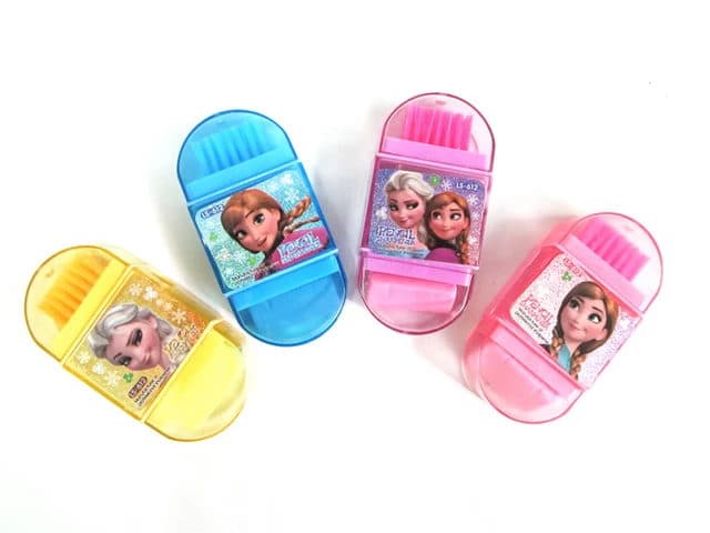 PENCIL SHARPNER WITH ERASER FROZEN NO LS 612