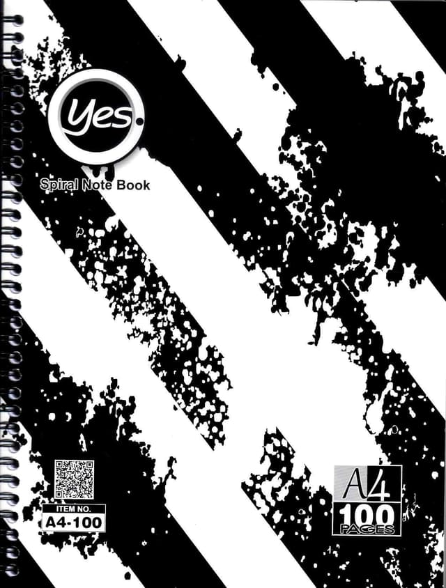 MAXIM NOTE BOOK A4 100 PAGES YES