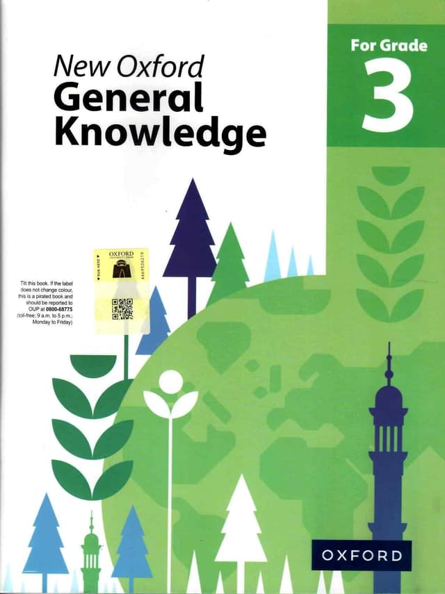 NEW OXFORD GENERAL KNOWLEDGE FOR GRADE 3