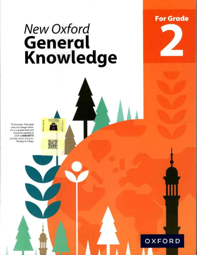 NEW OXFORD GENERAL KNOWLEDGE FOR GRADE 2