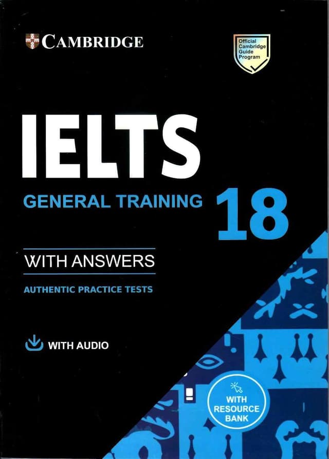IELTS GENERAL TRAINING 18 WITH ANSWER