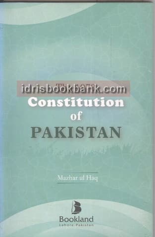 THE 1973 CONSTITUTION OF PAKISTAN